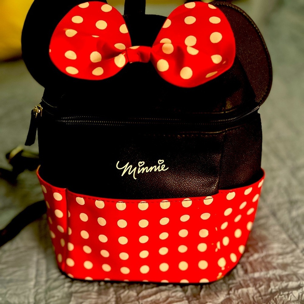 Disney Minnie Mouse Red and Black Polka Dot Backpack
Dani by Danielle Nicole